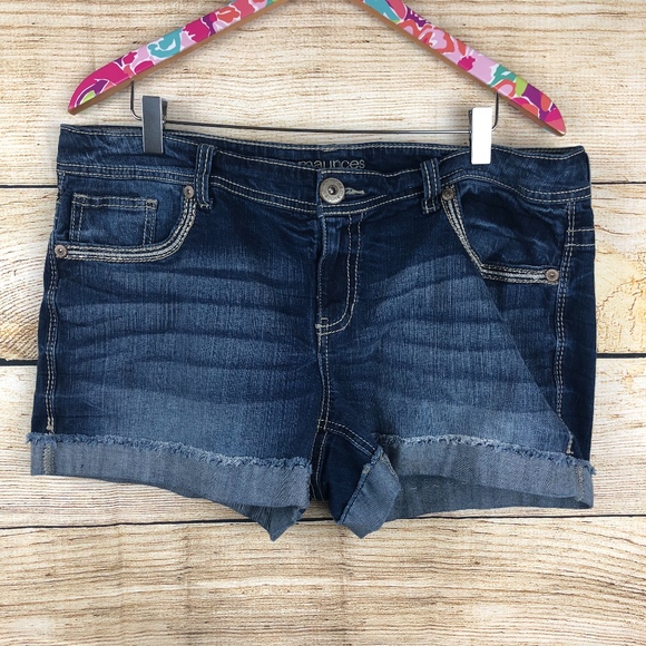 maurices boyfriend shorts